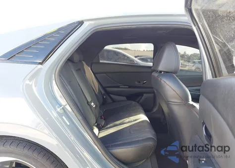 2022 Hyundai Elantra N Line из США, поврежденный, VIN KMHLR4AF5NU247023